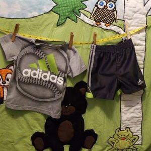 18m boy Adidas Short set